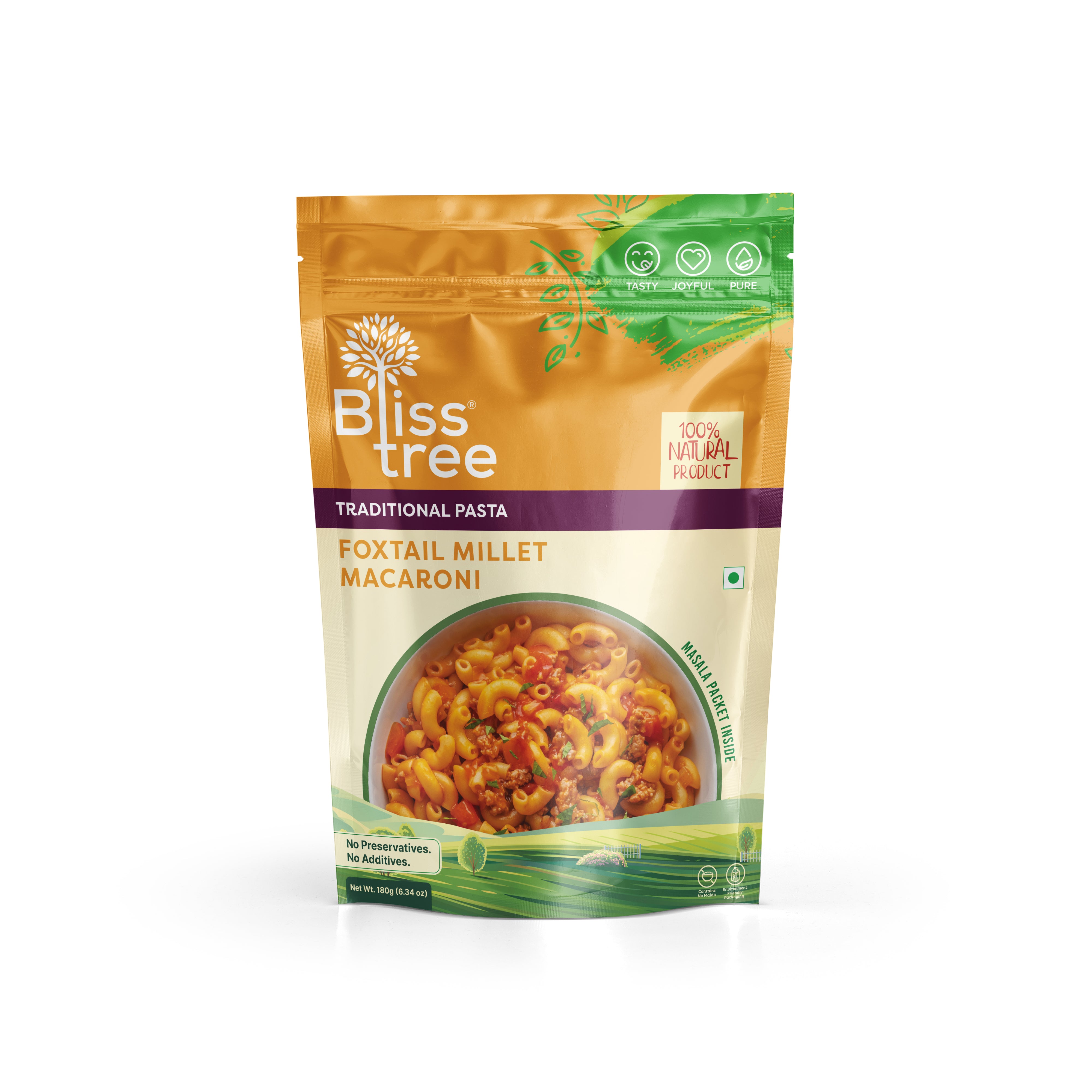 Blisstree Foxtail Millet Macaroni - 180g